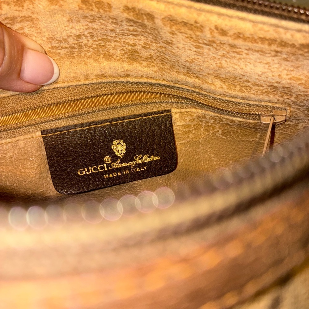 Gucci Monogram Crossbody bag Sherry line Hot Bag! Authentic Great Condition - Picture 4 of 16